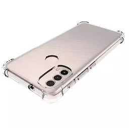 Панель BeCover Anti-Shock для Motorola Moto E30 / E40 Clear (707882) - мініатюра 3