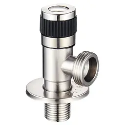Кран для підключення сантехприладів Mixxus VAL-05-1/2x3/4 з нержавіючої сталі MI6027