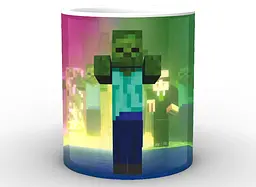 Кружка GeekLand Minecraft Майнкрафт зомбі МС.02.017 - мініатюра 3