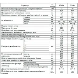 Твердопаливний котел Neus с плитой Heat-Mix 20 кВт - мініатюра 9