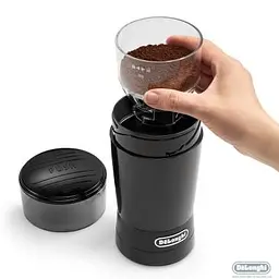 Кавомолка DeLonghi KG 200 BK (KG200BK) - мініатюра 5