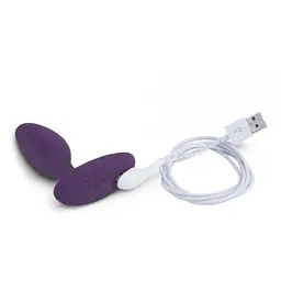 We-Vibe Ditto + Лубрикант 50 мл - смарт-пробка з дистанційним управлінням, 8.8х3,1 см, фіолетовий - мініатюра 5