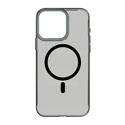 Противоударный чехол с MagSafe для Apple iPhone 15 Pro, Y23 MagSafe, черный, прозрачный, поддержка беспроводной зарядки, магнитная защитная панель из TPU и пластика, защита всего корпуса, защита камеры выступающей рамкой, ArmorStandart (ARM68331)