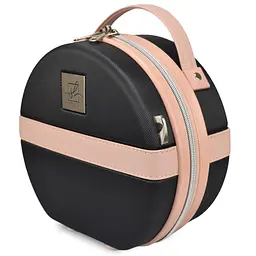 Бьюті-кейс Semi Line 5L Black/Pink Cream (T5671-1), Чорний