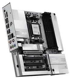 Материнська плата MSI PRO B850M-A WIFI PZ (PRO B850M-A WIFI PZ) (Socket AM5, AMD B850, Micro-ATX) - мініатюра 3