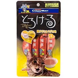 Ласощі для котів CattyMan Chicken&Tuna смачні курка тунець рідке 4 шт. х 16 г