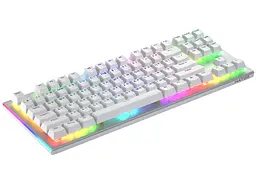 Механічна ігрова клавіатура HATOR HTK-551UA White Gravity X TKL Orange