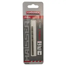 Свердло по металу HSS-Co – 3.2х36х65 мм COBALT DIN 338 Haisser Industrial