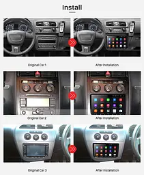 Штатна магнітола XPRO Volkswagen 9 UNIVERSAL Android 12 4+32GB - з картплеєм та кольоровими кнопками (42425-K9021-32GB_6083) - мініатюра 9