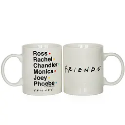 Чашка порцелянова Warner Bros Циліндр Friends 350 мл (76001610) - мініатюра 4