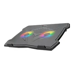 Підставка для ноутбука MeeTion CoolingPad CP2020, 9-14" для геймерів ігрова з RBG підсвічуванням - мініатюра 3