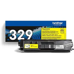 Brother TN-329Y, Yellow, 6000 сторінок