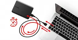 Зовнішній жорсткий диск 2.5" USB 2.0TB Toshiba Canvio Basics EXCL Black (HDTB520MK3AA) - мініатюра 4