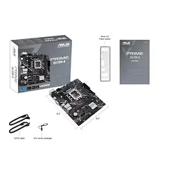 Материнcька плата PRIME H610M-K s1700 H610 2xDDR5 M.2 HDMI D-Sub mATX Asus teh0019030 - мініатюра 3