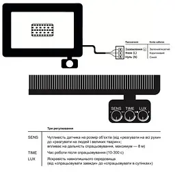Прожектор EVROLIGHT (FM-01D-50 50W 6400К) - мініатюра 6