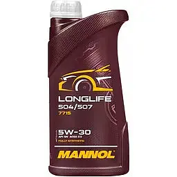 Автомобільна моторна олива MANNOL 5W-30 Longlife 1л MN7715-1 - мініатюра 2