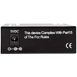 Медіаконвертер RCI 100M, 20km, SC, RJ45, Tx 1310nm, standart size metal case (RCI902W-FE-20-T) - мініатюра 3
