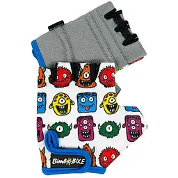 Велорукавиці дитячі Bimbo Bike Kids монстри 8-10 років розмір L (90962/4-IS) - мініатюра 5