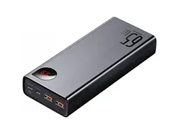 Зовнішній акумулятор (Power Bank) BASEUS Adaman Metal Digital Display Quick Charge Power Bank 65W 20000mAh Black (PPIMDA-D01) - мініатюра 3