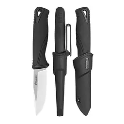 Ніж Ganzo G807-BK з ножнами чорний - мініатюра 5