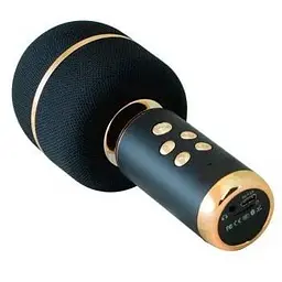 Портативна колонка караоке-мікрофон XPRO D36 10Вт USB AUX Bluetooth чорна (ЦУ-00035213-mms) - мініатюра 2