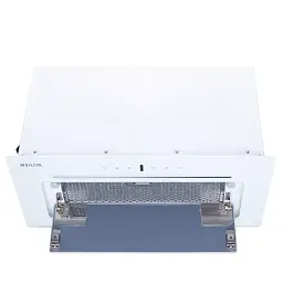 Витяжка повновбудована WEILOR PBSR 62301 FULL GLASS WH 1100 LED Strip - мініатюра 5