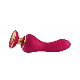 Вібратор Shunga Sanya Intimate Massager для точки G, 18.5х3.8 см малиновий - мініатюра 3
