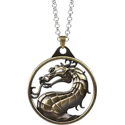 Кулон Dragon Мортал Комбат Mortal Kombat бронза МК 21.87