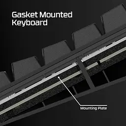 Клавіатура HyperX Alloy Rise 75 Wireless ENG/UA RGB Black (91Y91AA) - мініатюра 11