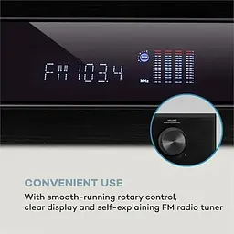 Підсилювач звуку Auna AMP 5100 BT 5.1 (10034620) - мініатюра 3