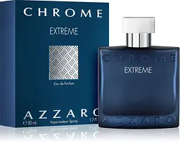 Оригінал Azzaro Chrome Extreme 50 мл Парфумована вода - мініатюра 2