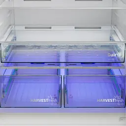 Холодильник Beko з нижн. мороз. 193x83x76 холод.відд. 400 л мороз.відд. 170 л 2дв. А+ NF HarvestFresh інвертор нерж - мініатюра 7