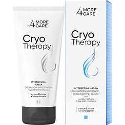 Маска для волосся More4Care Cryo Therapy Intensive Mask для пошкодженого і тьмяного волосся 200 мл  - мініатюра 3