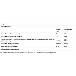 Будівельна формула крові Thorne Research Ferrasorb 60 капсул - мініатюра 3
