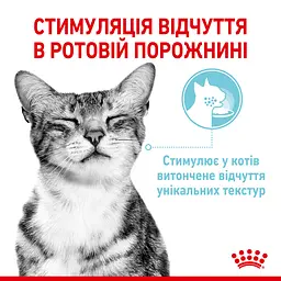 Вологий корм для дорослих котів Royal Canin Sensory Feel Gravy, шматочки в соусі, 85 г - мініатюра 3