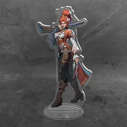 Акрилова колекційна фігурка Marvel Rivals - Elsa Bloodstone 15 см - мініатюра 2