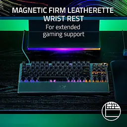 Клавіатура Razer Huntsman V3 Pro TKL RGB 84key Analog Optical Switches ENG/UKR Black (RZ03-04980100-R3M1) - мініатюра 9
