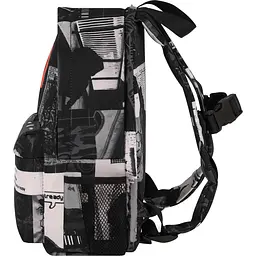 Рюкзак  Bagland Stylish S сублімація 1343 8 л чорно-білий (00554694) - мініатюра 4