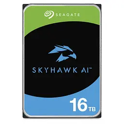 Seagate Жорсткий диск Seagate 16TB 3.5" 512MB SATA SkyHawk AI