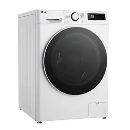 Пральна машина LG фронтальна, 10кг, 1400, A, 57см, дисплей, пара, інвертор, білий - мініатюра 5