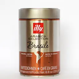 Кава в зернах Illy Brasile Бразилія 250 г ж/б(ящик 12 шт) - мініатюра 3