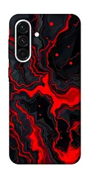 TPU чохол Demsky Black red marble для Samsung Galaxy A36 5G
