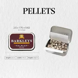 Драже Barkleys Intense Liquorice Pellets Salmiak 20г - мініатюра 4