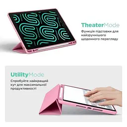 Чохол до планшета ArmorStandart Smart Fold Pen Apple iPad Air 11 (2024) Pink (ARM78121) - мініатюра 4