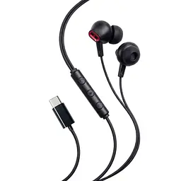 Навушники Vention Echo Lite USB-C In-Ear Wired Black (GBBBAV) - мініатюра 2