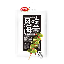 Снеки з морської капусти Weilong Fengchi Kelp Hot & Spicy 20 г