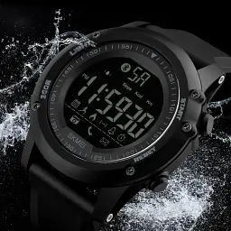 Смарт-годинники наручні Skmei 1321 Black, 1321BK (15940) - мініатюра 3