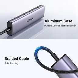 USB-хаб UGREEN 4-Port USB-C Hub (UGR-15395) - мініатюра 9