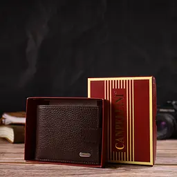 Чоловічий шкіряний гаманець Canpellini 11х9х1 см acs0025626 - мініатюра 9
