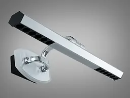 Настінний LED світильник для дзеркал Diasha 9520/S 16 W сірий - мініатюра 3
